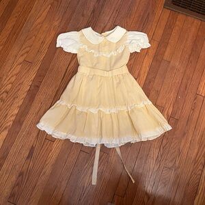 Vintage little girls sundress